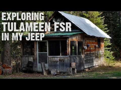 Off-Road Exploring Along Tulameen FSR / Coquihalla in my Jeep TJ (old camper, rec sites, etc)