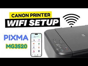 Canon PIXMA MG3520 - Wireless Setup & Connect to Wi-Fi__#ijstartcanon #windows