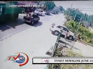 1.4M views · 6.4K reactions | Nakunan sa CCTV ang naganap na pamamaril kay Oriental Mindoro Provincial Prosecutor Josephine Caranzo habang bumuo naman ng Special Investigation Task Group ang pulisya kaugnay ng insidente. *** Aired at TVNET NEWSLINE | JUNE 11, 2019 | Newsline Channel 10 | Facebook