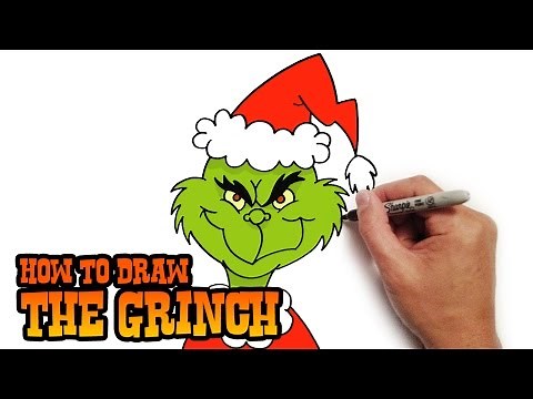How to Draw The Grinch- Easy Art Lesson