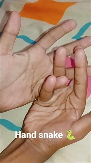 hand snake tutorial