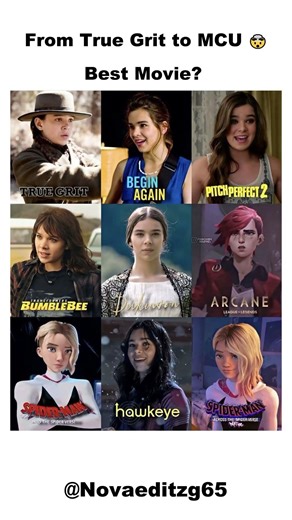 From Bumblebee to Marvel🤯 Hailee Steinfeld Evolution 😳