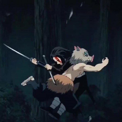 TANJIRO's Funniest Moments with Inosuke😂🤣#tanjiro #demonslayer #inosuke