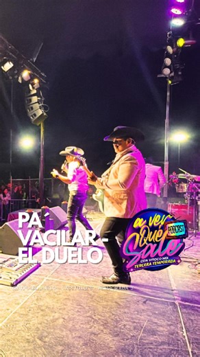 A Ver Qué Sale Podcast on Instagram: "💃🕺 Pa’ Vacilar con El Duelo 🔥🎶 Si el cuerpo pide ritmo… El Duelo responde como corresponde 🤠✨ Un momento perfecto para subir el volumen, cantar fuerte y armar la pista donde estés este fin de semana. Porque cuando suena El Duelo… nadie se queda sentado 🎤🔥 👉 Dale play, comparte este momento y mira el programa completo en YouTube | Vitocomix 🔔 Suscríbete y sigue disfrutando de la nueva temporada de A Ver Qué Sale. Presentado por : @Showtimepro @RGAudi