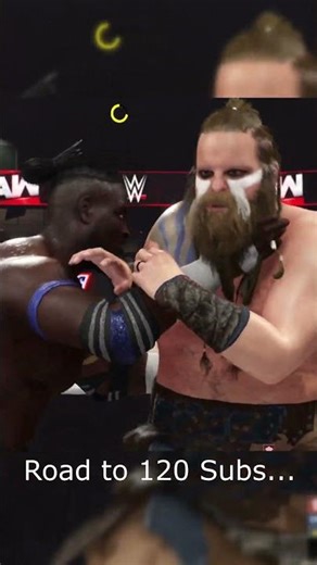 Oba Femi DOUBLE Chokeslams the War Raiders 😳🔥 | WWE 2K25