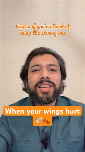 When your wings hurt 🕊️🍂 | A poem for the person who is always strong