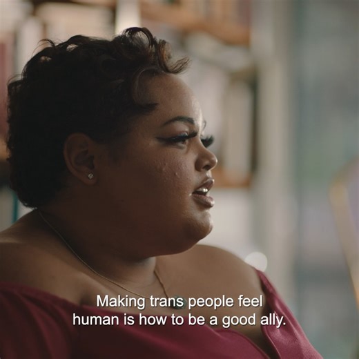 Alexis’ Story: A journey of understanding, allyship and entrepreneurship. For Alexis, Pride in Action is not just about being an ally, it's about showing your queer siblings they belong and are seen. 🧡 Through her experience with her partner's transition, Alexis realized the importance of gender-affirming care and resources for LGBTQ youth. Together they founded The Queer Trans Project — which has now provided over $200,000 worth of free gender-affirming items to youth across the country 🌈🙌 T