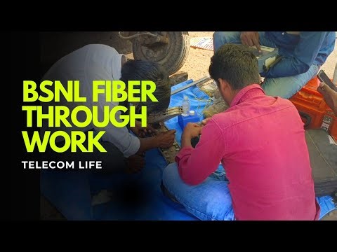BSNL kea liyea ajj Fiber Rectification krana hai|| BSNL Optical Fiber Rectification Work Running