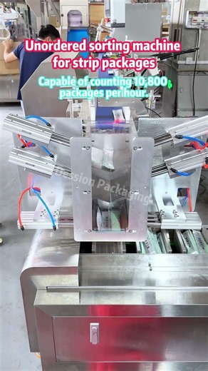 Stick Pack Unscrambler | Random Bag Sorting Machine
