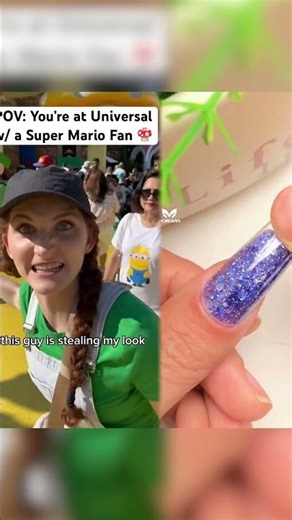 POV: You’re at Universal w/ a Super Mario Fan 🍄