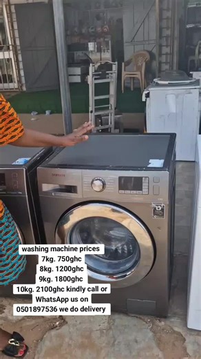 Affordable Washing Machine Prices in Ghana