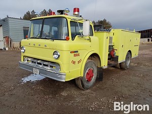 1975 Ford C750 S/A Fire Truck/Pumper Truck | Transportation