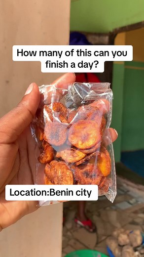 Mini Plantain Chips Available for Just 200 Naira