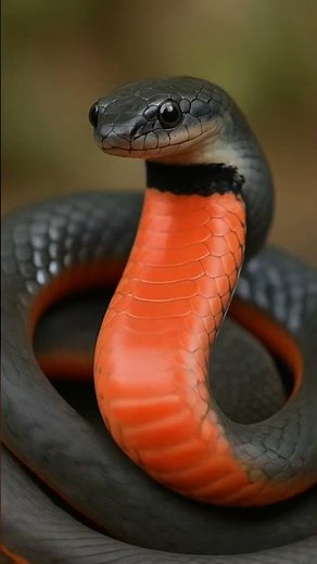 *Coral-Bellied Ring-Necked Snake | Tiny Snake with Striking Colors!*
