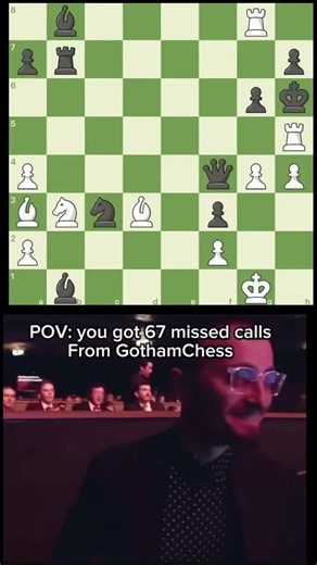 You can play this move if you become Gotham chess for 1second#chesspuzzles #chess