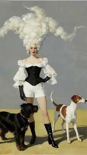 Renaissance Elegance in a Modern Fashion Showz#ai #aiart