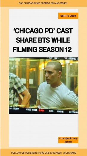 Chicago PD Cast Share BTS while FIlming Season 12 #chicagopd