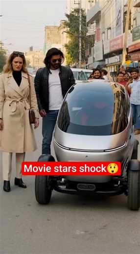 Delhi mein Ajeebo-Gareeb Mini EV 😱 Film Stars Confused! #DelhiEV #MiniEV #FutureCar #ViralShorts