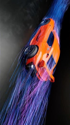 Airlflow Trails Real-Time VFX Simulation in Unreal Engine w/ Niagara Fluids #vfx #automotive