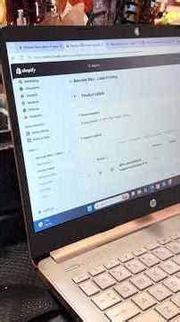 How to create a new listing in Shopify for the POS