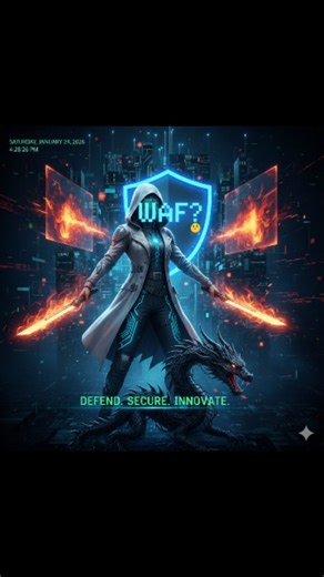 lucky on Instagram: "🌐 WAF ante enti? WAF ante Web Application Firewall. Idi normal firewall kaadhu. WAF websites & web applications ni protect chesthundi. 🚫 SQL Injection, XSS laanti attacks ni block chesthundi. Website mundhu guard laanti role play chesthundi 🛡️ 🔐 Ethical Hacking Basics – Day 24 Daily beginner videos kosam FOLLOW avvandi 👆 #ethicalhackingtelugu #waf #webapplicationfirewall #websecurity #cybersecurity hackingbasics telugureels telugutech"