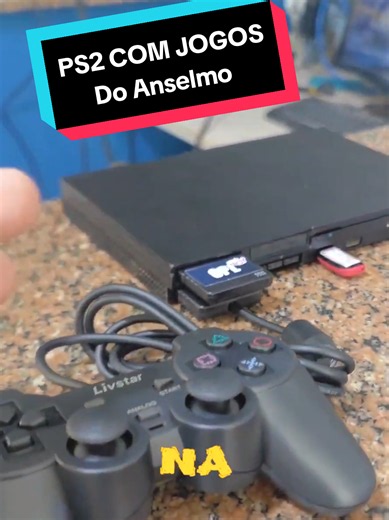 🎮 MAIS UM PLAYSTATION 2 VENDIDO! 🔥 Dessa vez, esse PS2 foi preparado especialmente para o Anselmo! 👊🎮 Quer comprar um PlayStation 2 também? Você pode escolher a opção de kit de jogos que mais combina com você e já receber tudo pronto para aproveitar! 😍 🛒 O site da nossa loja está no link da bio! #PlayStation2 #PS2 #Retrogames #VideoGame #Games