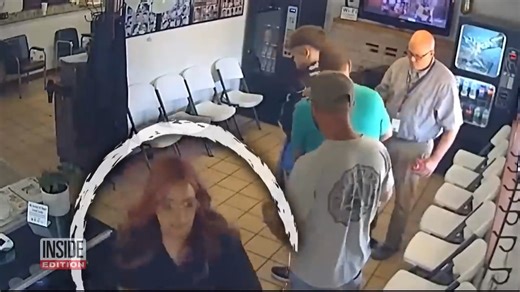 Stylist Adriana Avalos was giving Andrew McGann a haircut before cops stormed in to arrest him. McGann, 28, is charged with stabbing to death Clinton Brink and his wife Cristen on a popular hiking trail in Devil's Den State Park in Arkansas. Their daughters aged 7 and 9 escaped. Avalos says the suspected murderer gave her detailed instructions how he wanted his hair to hang over his face to cover scratches. McGann appeared in court Friday facing capital murder charges. | Inside Edition