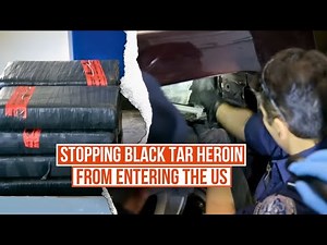 Finding Black Tar Heroin Taped on the Underside of a Truck | BorderForce USA