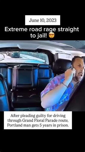 Manifesting Tavi on Instagram: "PORTLAND, Ore. — The Portland man who plowed past blockades, nearly hitting several people including small children along the Rose Festival’s Grand Floral Parade route, was sentenced to five years in prison on Tuesday. Sidney Mecham, 43, of Portland pleaded guilty to two felony counts of unlawful use of a weapon and 16 misdemeanor counts of recklessly endangering another person and reckless driving.“I’m taking responsibility for my actions," Mecham said. Dashcam v