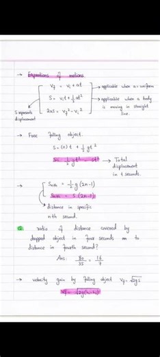 Force and Motion | Physics Chapter 2 Complete Notes | MDCAT 2026 | FSc Physics
