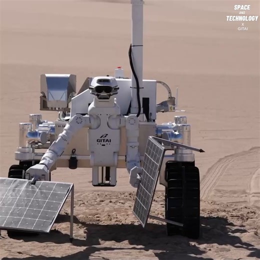 Space robotics startup GITAI is developing robots to help humans build a lunar base. In March 2023, they demonstrated this in a simulated lunar environment using robotic rovers and inchworm arms. The robots successfully handled tasks like mining, installing solar panels, placing antennas, welding, transporting modules, and even repairing themselves.