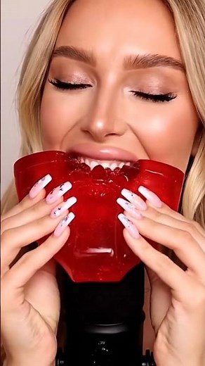 Jelly Adidas Underwear Eating ASMR | Squishy, Chewy & Satisfying Sounds #relaxingasmr #mukbang