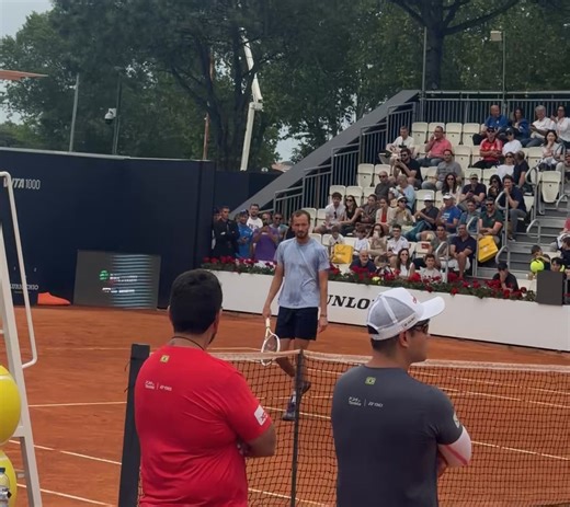 Smashing rackets in practice might genuinely be a new level of being washed.