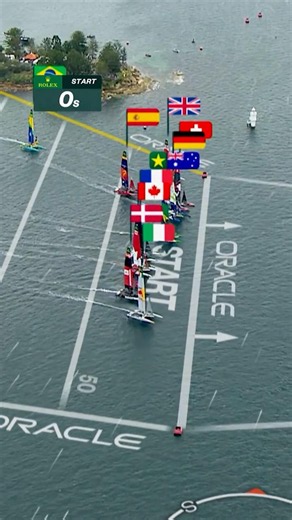 Tom Slingsby was dialled in on Sydney Harbour #sailgp