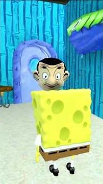 Mr. Bean in SpongeBob's House! #mrbean #shorts