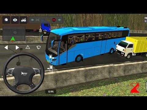 😭Dangerous Hill Turn Mistake | 😱 Bus Almost Fell Off the Road |🔥 Bus Simulator India #simulator #bus