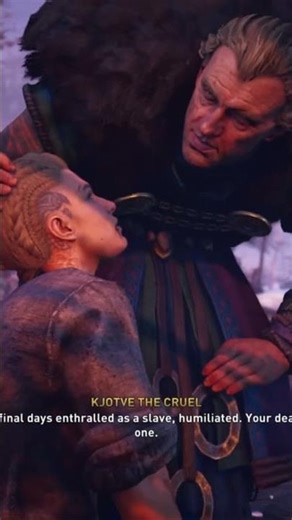 Eivor's MOST BRUTAL Finisher in AC Valhalla 😤 #gamingshorts