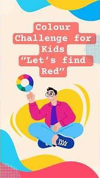 Can You Find 3 Red Things? | Color Challenge for Kids! #shortsforkids #shorts #preschoollearning