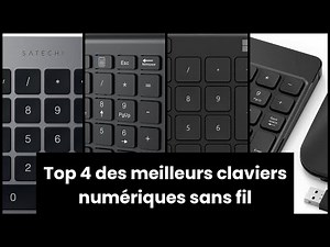 【CLAVIER NUMÉRIQUE SANS FIL】Top 4 des meilleurs claviers numériques sans fil 🥇