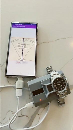 Testing TGBC Timegrapher w/ Watch Accuracy Meter