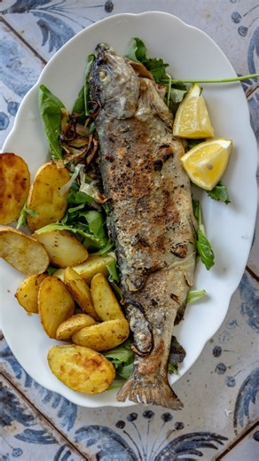 Pstruh pečený v troubě #toprecepty #pstruh #peceny #vtroube #video #videorecept #recept #recipe #salat #jidlo #food #vareni #obed #vecere | Toprecepty.cz