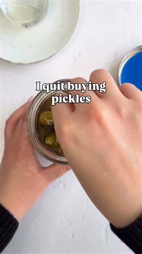 Sour pickles are loaded with gut-healthy probiotics, tangy flavour and you can control the ingredients that go into making them! 🥒🫙 Seriously, homemade fermented pickles will be the best pickles you’ve ever tasted 🤤 One of the most important rule you need to follow is keeping things submerged and air-free — your key to a successful ferment! With our fermentation tools you will have a fuss-free fermentation setup so you can just focus on the veggies and flavor! 🙌🏻 Our Pickle Pebble glass wei