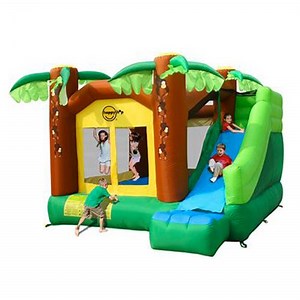 Jungle Monkey Bouncy Castle - KiwiCastles - Taruanga Castle Hire
