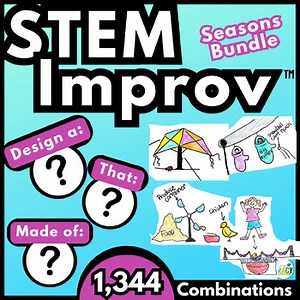 STEM Activities for Centers and Sub Plans | 4 Seasons STEM Improv