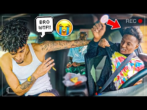 Throwing FOOD On Jazz And Jordan To See How They React !