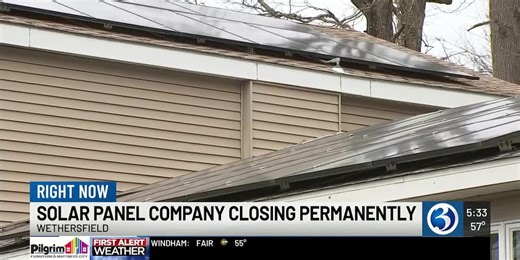 Solar power company plans to shut down operations in Connecticut