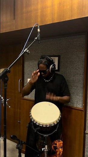 Djembe and Percussion cover of “Latin land” @FreeDrumlessTracks by Jaden Alister Samson #djembe #yt