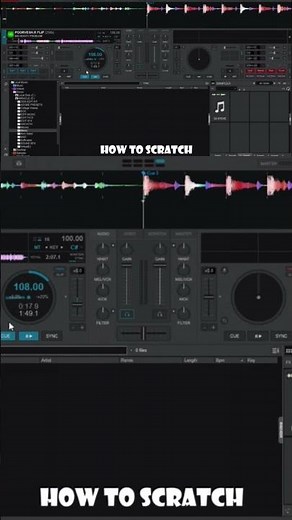 Professional Scratches on Virtual DJ Pro Infinity 2026