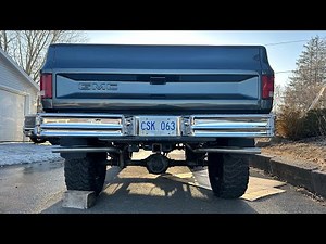 THRUSH Glasspack install on ‘83 Squarebody Gmc / Chevrolet