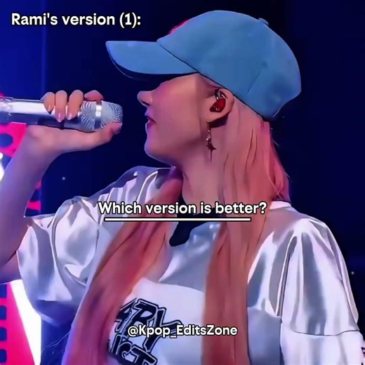 ⊹ Which version is better?🔥#babymonster #kpop #rami #asa #blackpink #fypシ #fyp #funny #shorts #rora